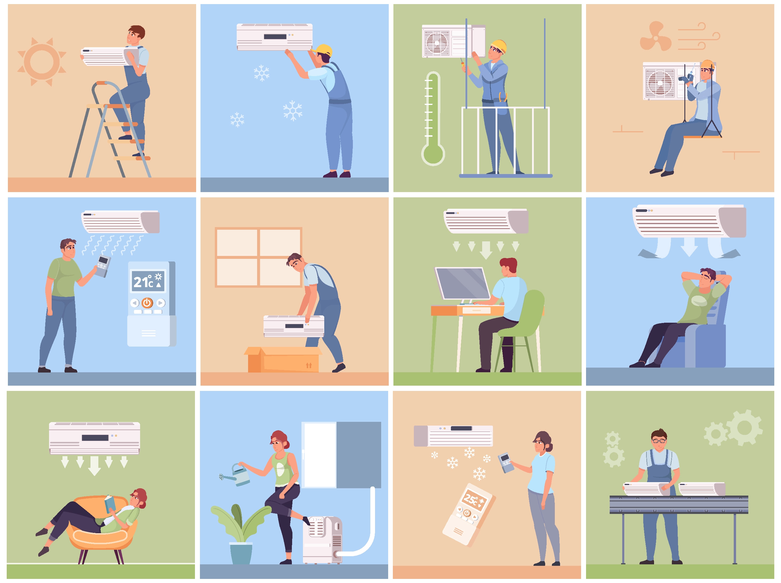 Professional HVAC specialists in Surat